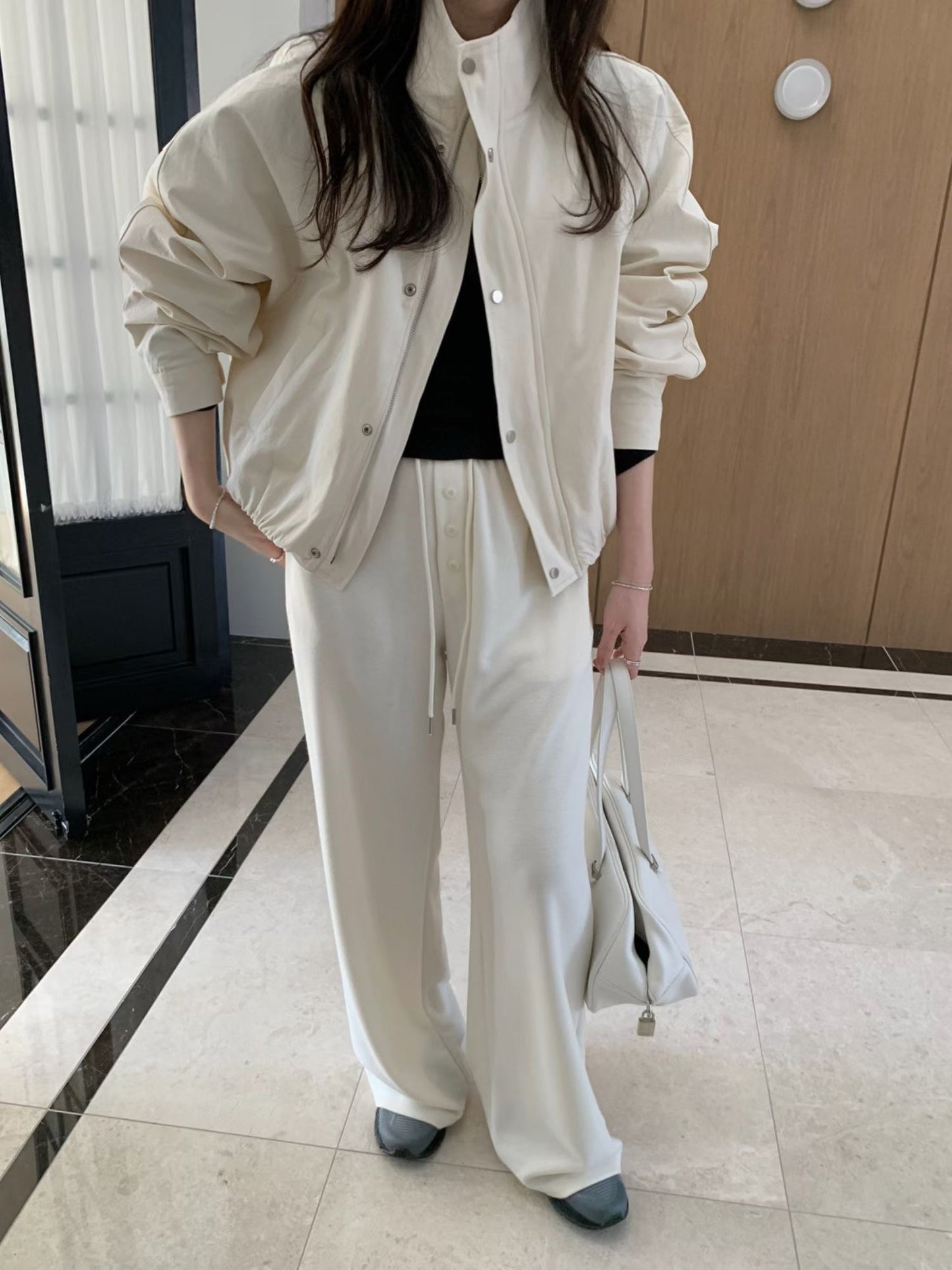【現貨🍦】M68奶油系舒服棉褲