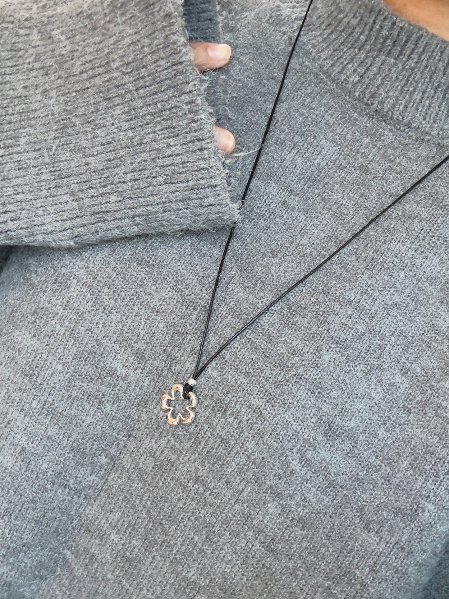 重工小花長鏈毛衣鏈🌼