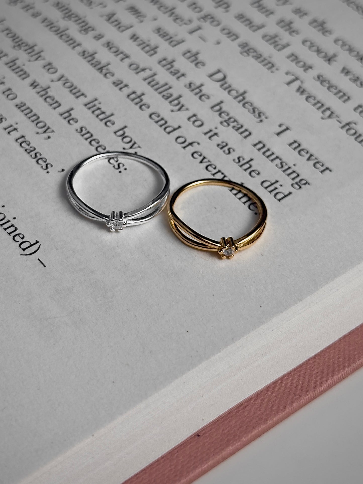 推薦款💖日常百搭的小鑽尾戒