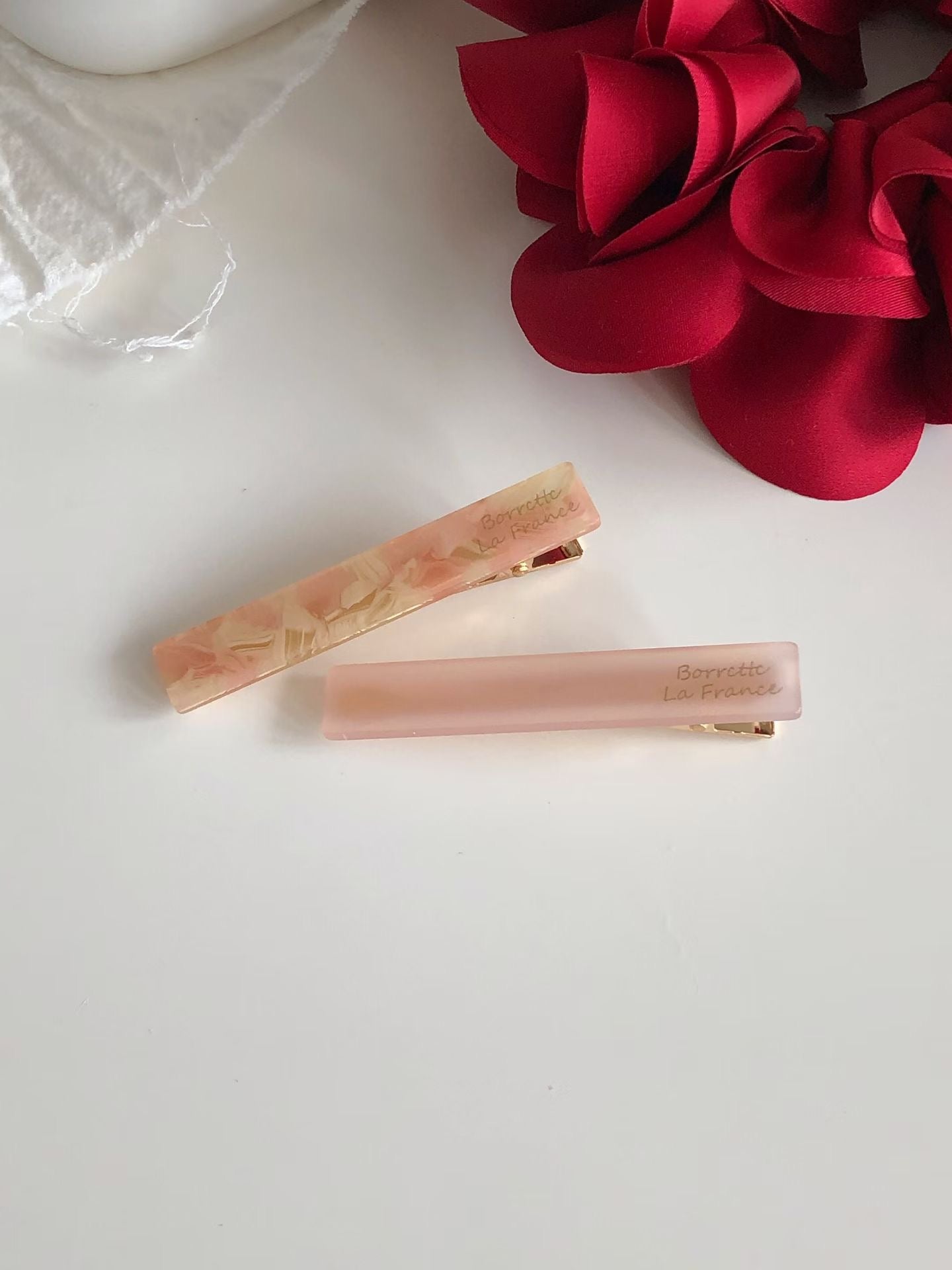 🎀本期連線限定｜質感法國醋酸髮夾組