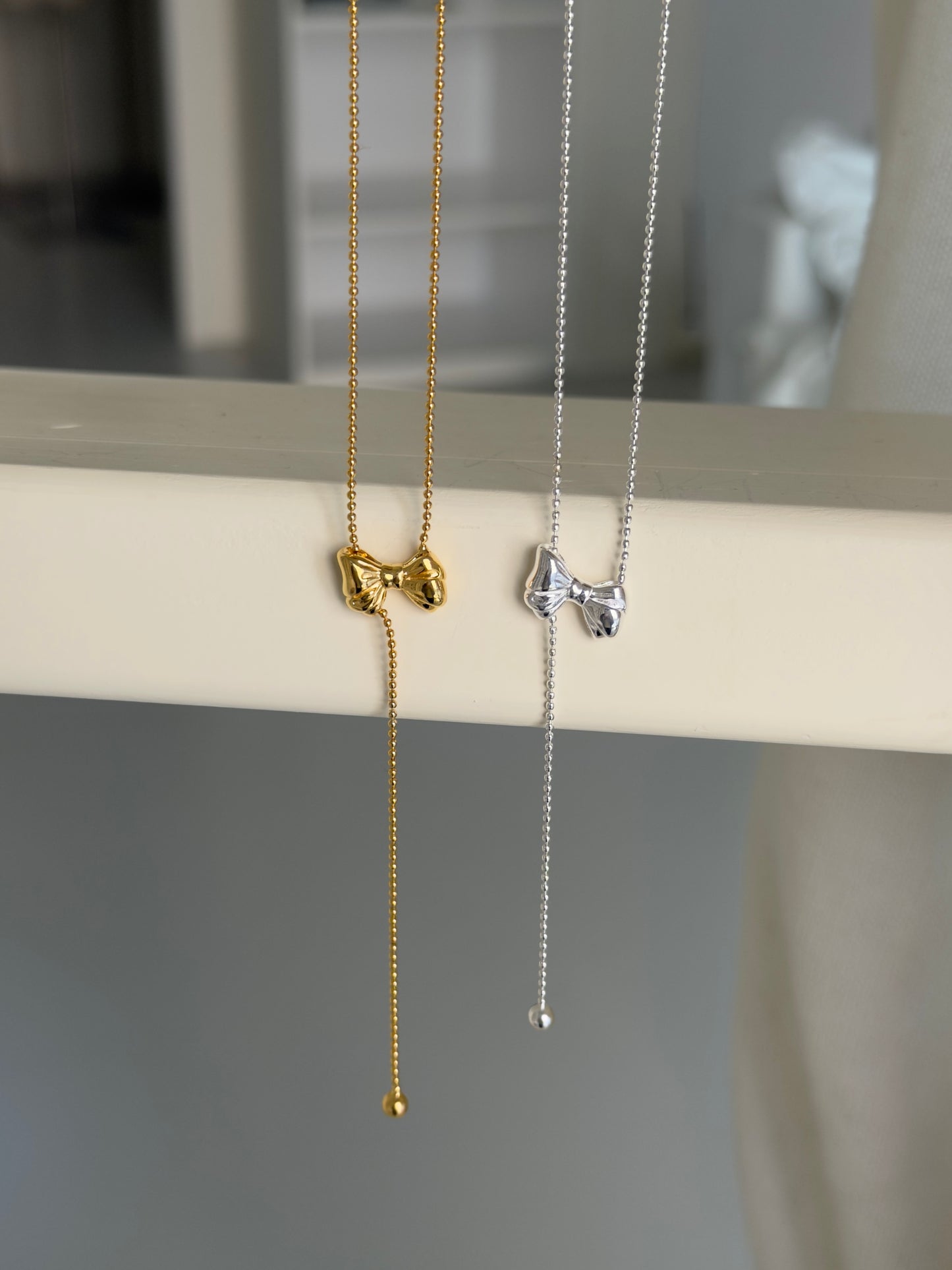 重磅推薦✨精緻蝴蝶結長鏈毛衣鏈