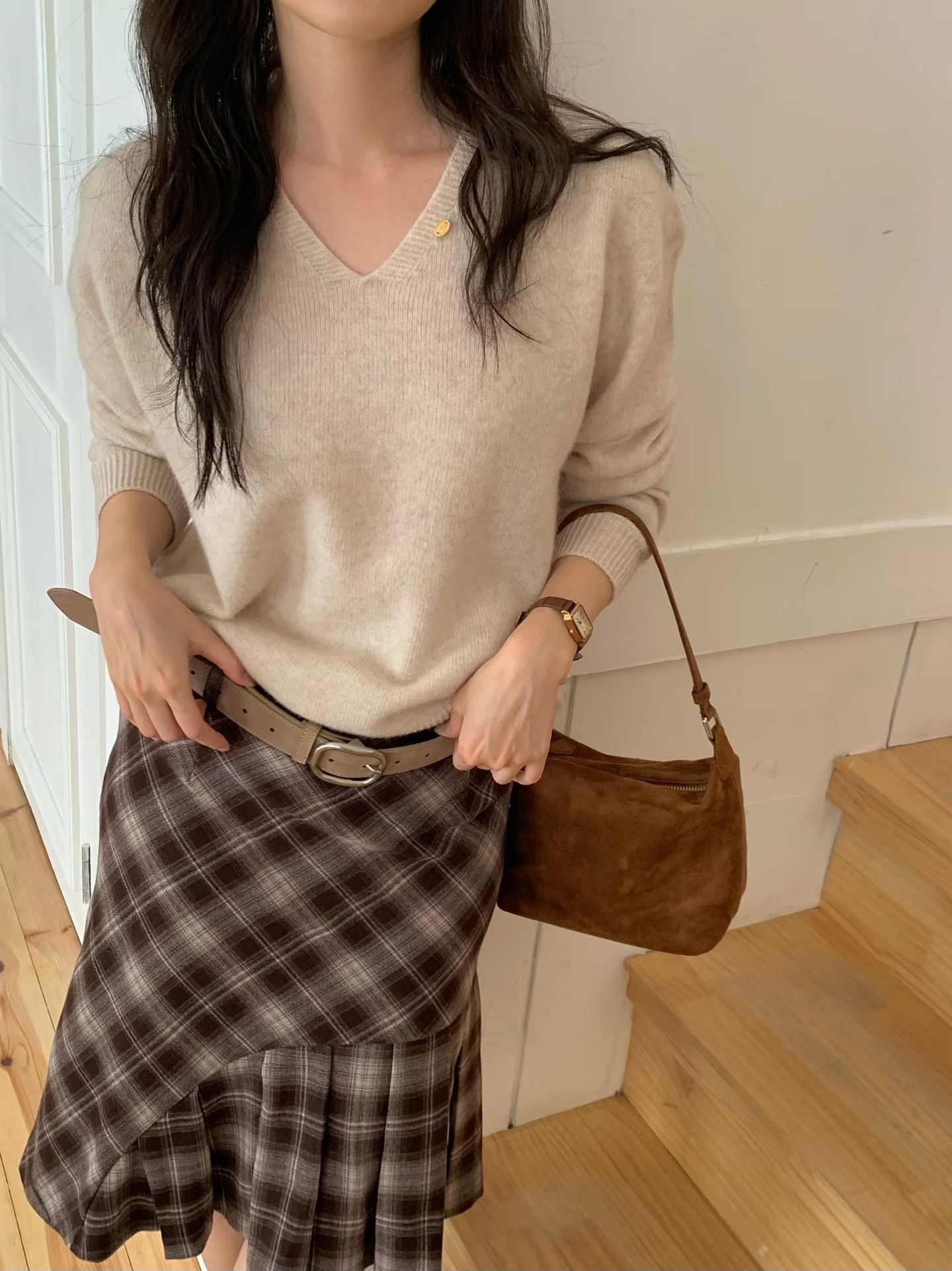 秋冬推薦款✨質感熊寶寶麂皮包🤎🐻