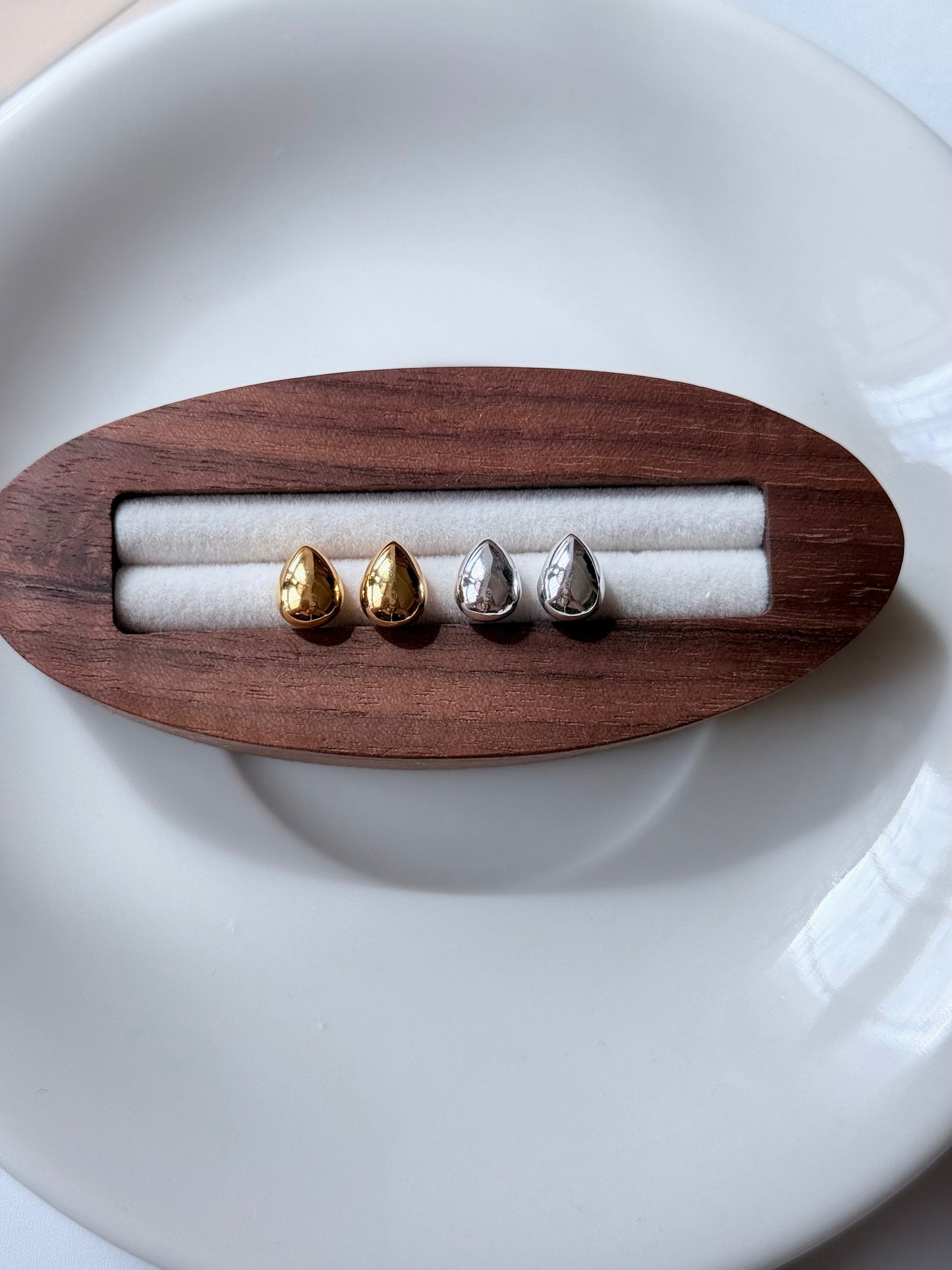 極簡水滴耳環💧Droplet Earrings