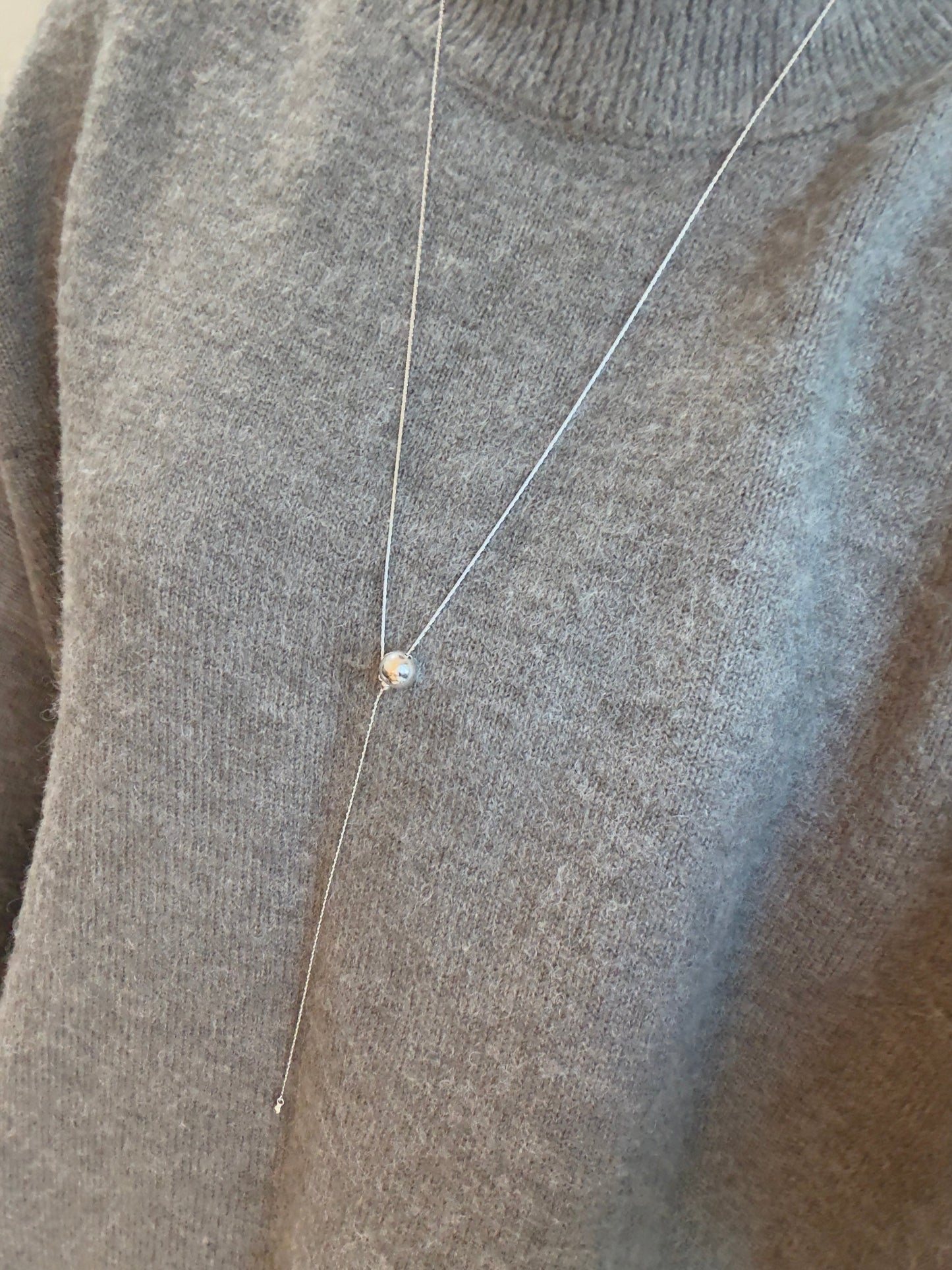 經典必備款🌟珠珠調節長鏈毛衣鏈