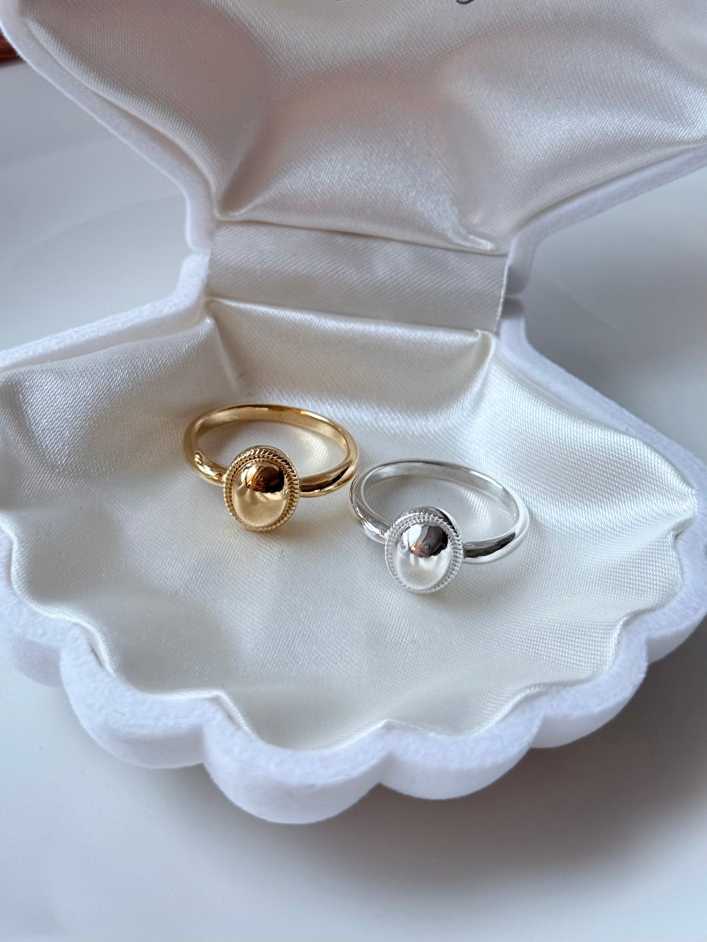 復古橢圓戒指Vintage Oval Ring