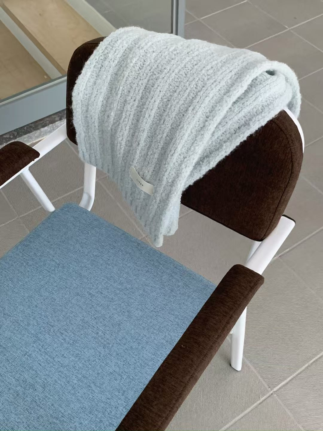 韓國設計師款🇰🇷羊駝毛羊毛混織圍巾