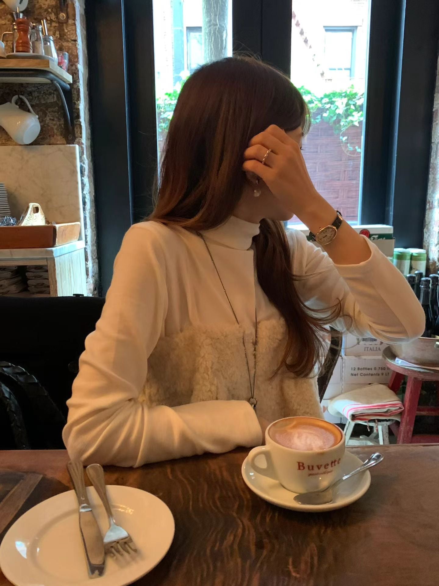 韓國熱銷🔥天絲羊毛高領打底🐑