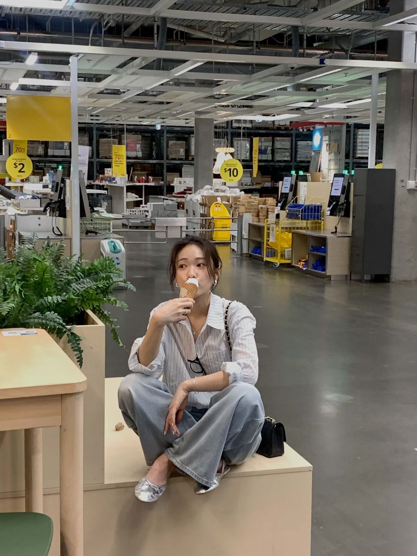 【現貨🍦】F26修身牛仔寬褲