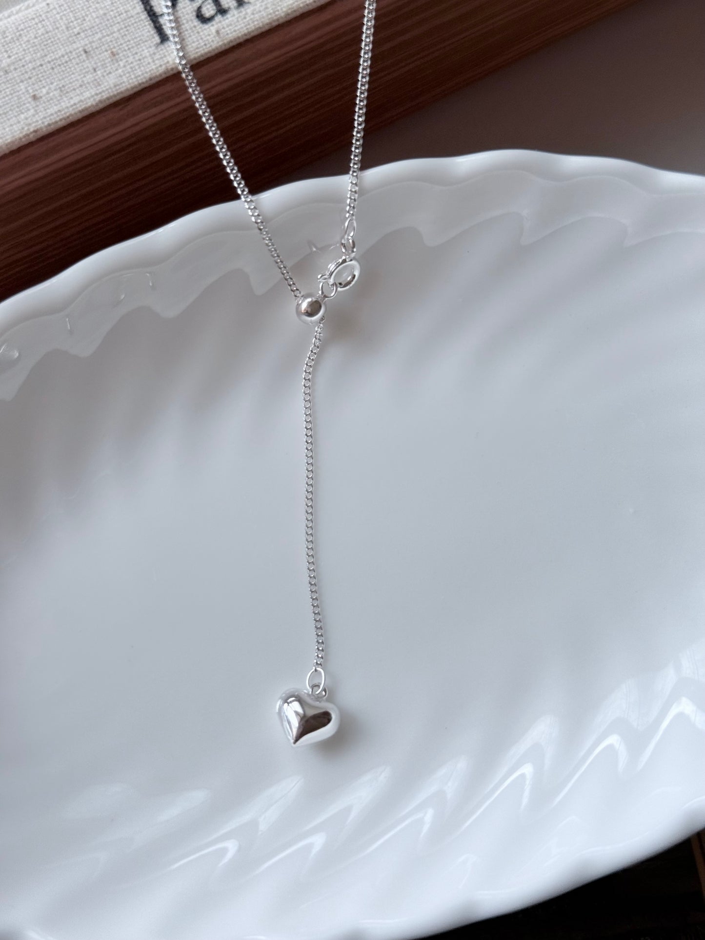 自留推薦💛奶霧愛心長鍊Soft Heart Necklace