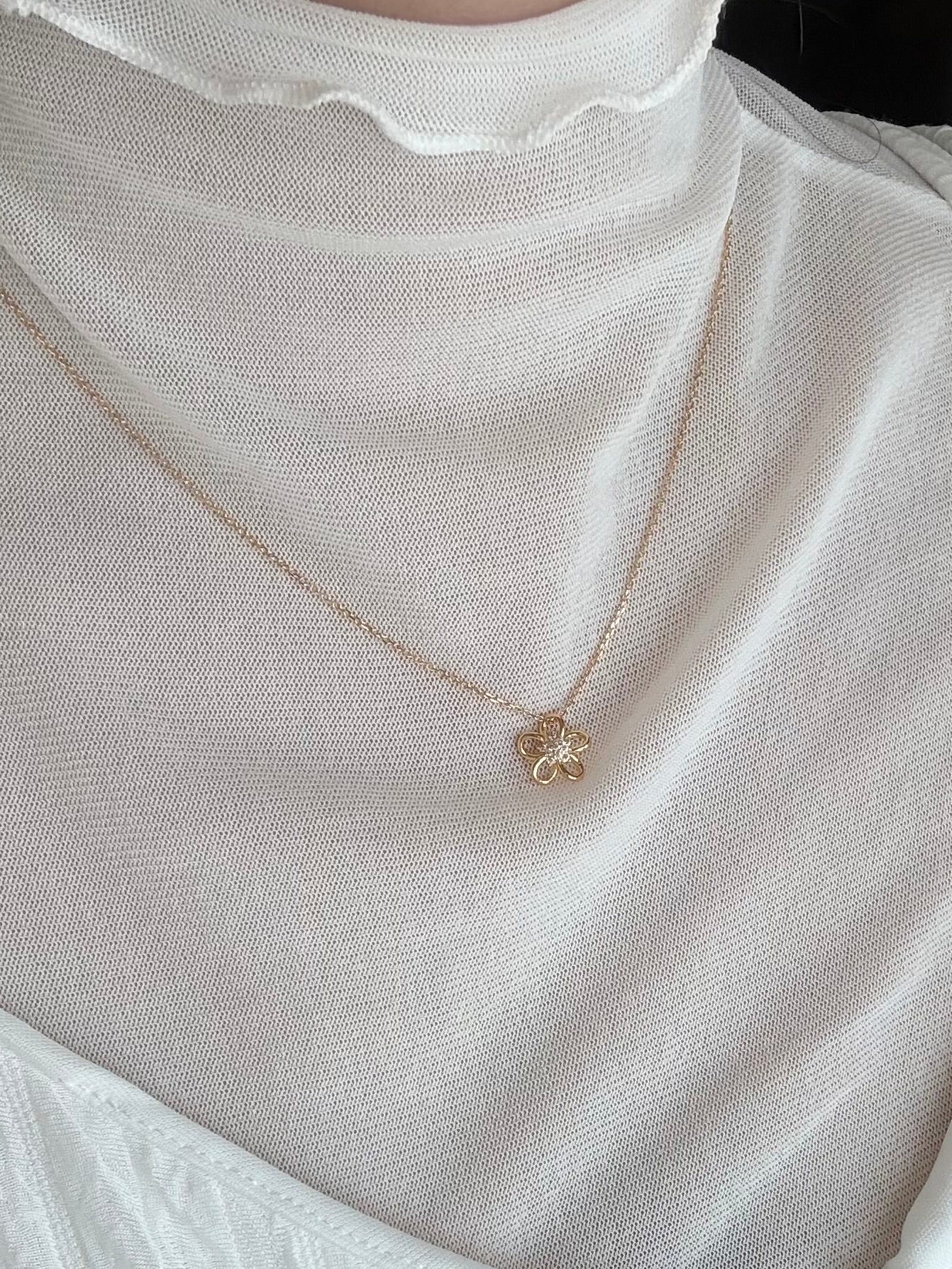 小花項鍊🌼Lumière Flower Necklace