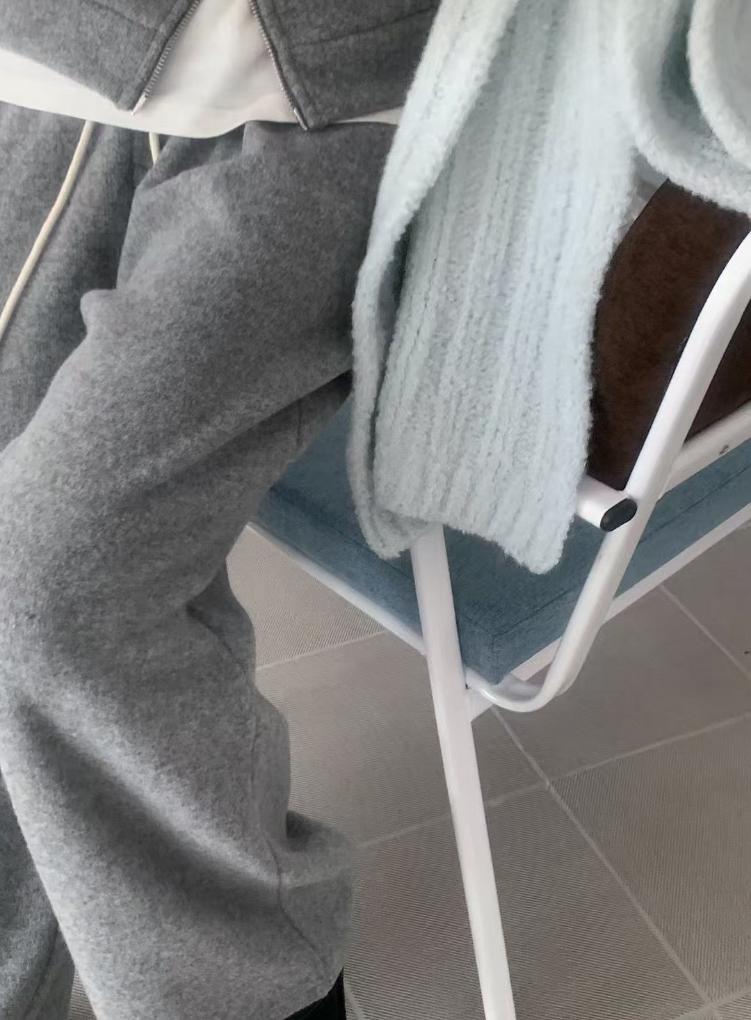 韓國設計師款🇰🇷羊駝毛羊毛混織圍巾