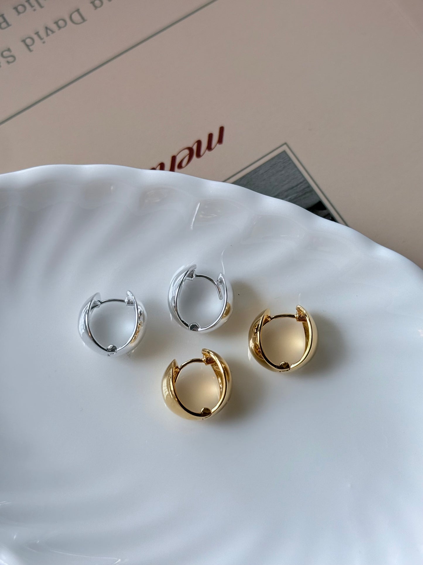 簡約百搭C型耳扣Everyday Hoop Cuff