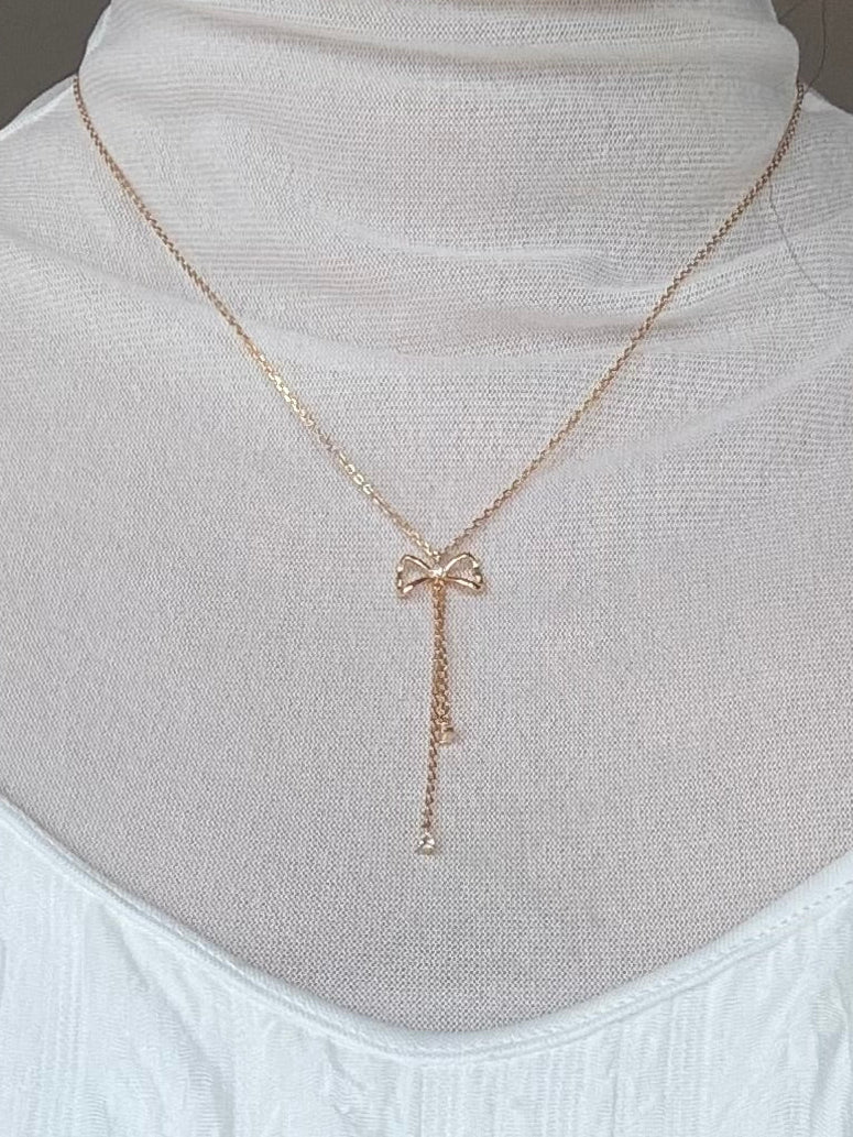 浪漫蝴蝶結項鍊Romantic Ribbon Necklace
