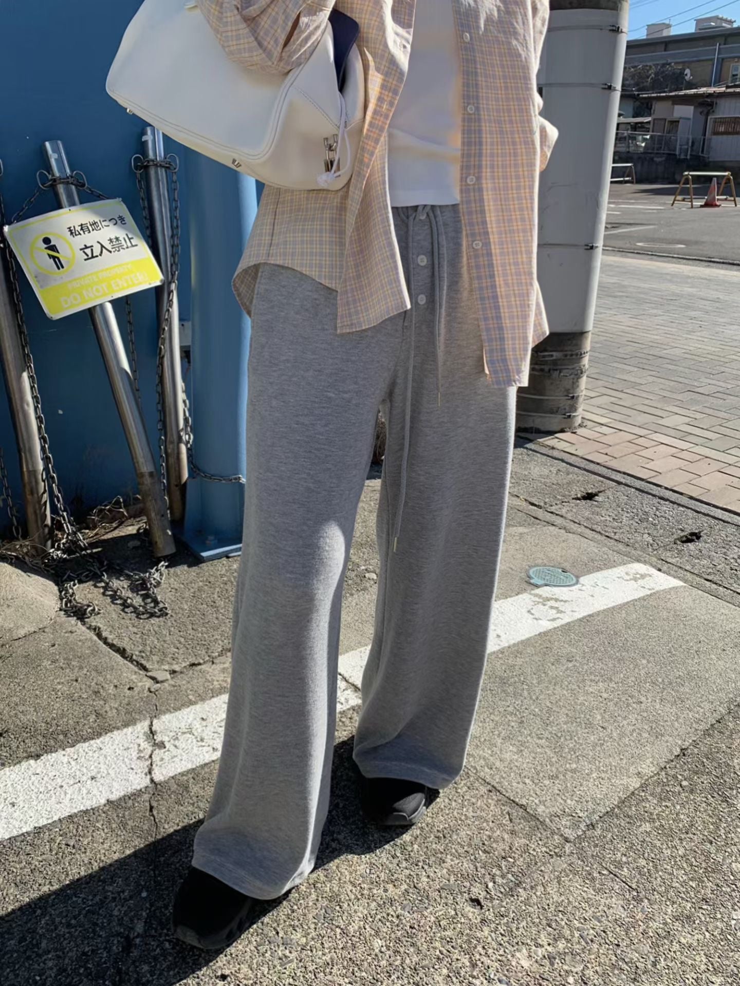 【現貨🍦】M68奶油系舒服棉褲