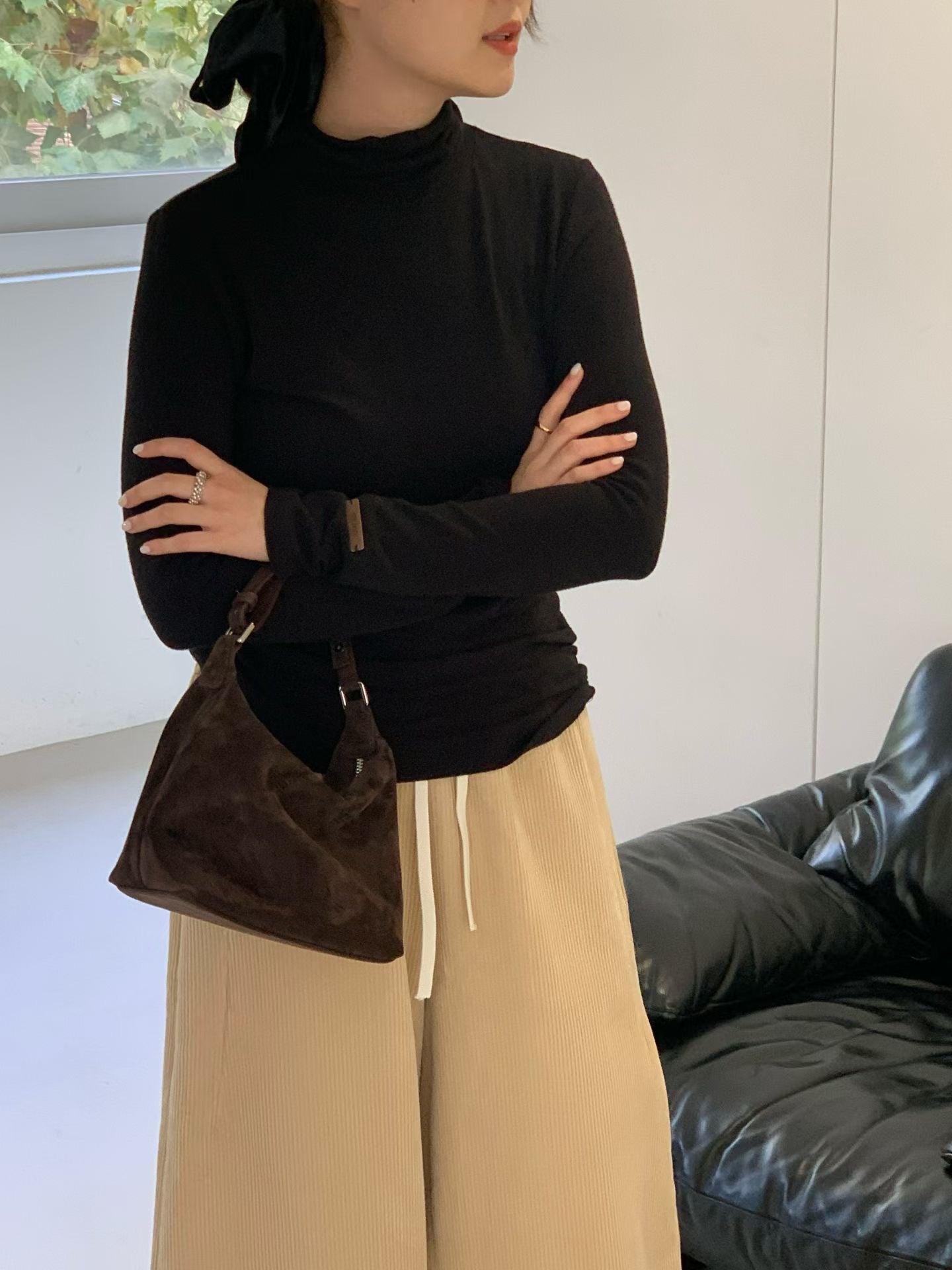 秋冬推薦款✨質感熊寶寶麂皮包🤎🐻