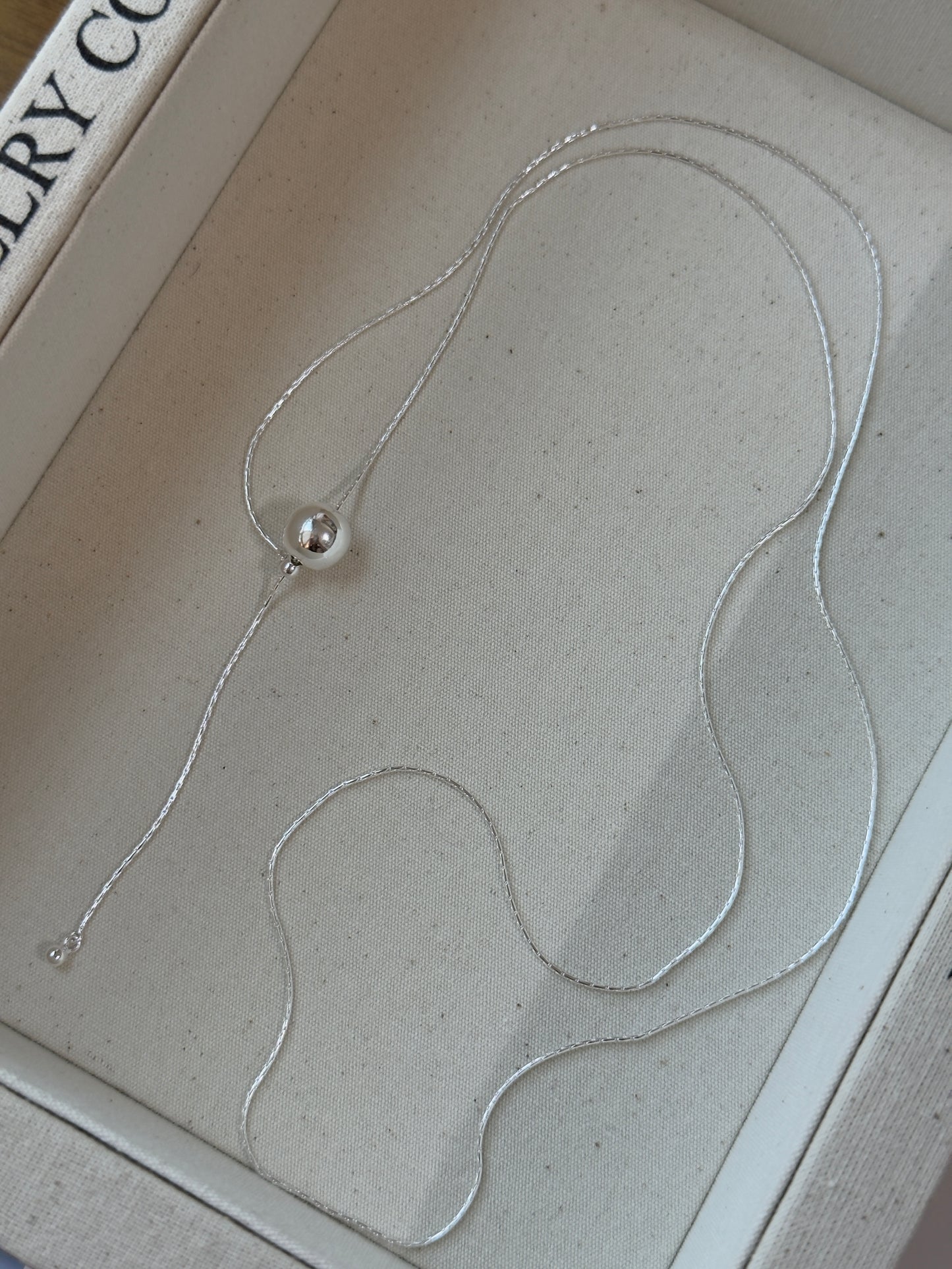 經典必備款🌟珠珠調節長鏈毛衣鏈