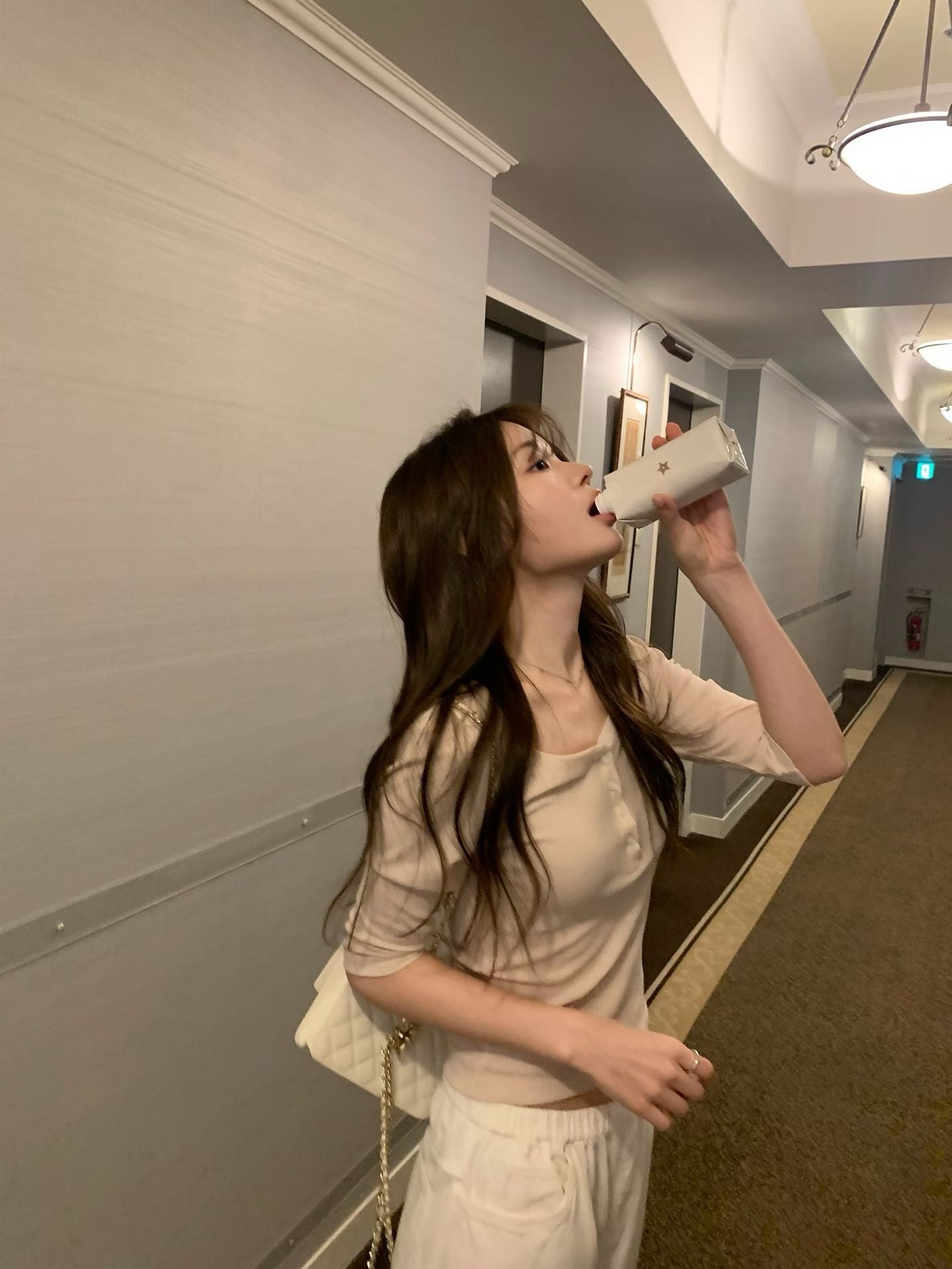【現貨🍦】F36🇰🇷熱門檔口-棉質修身上衣