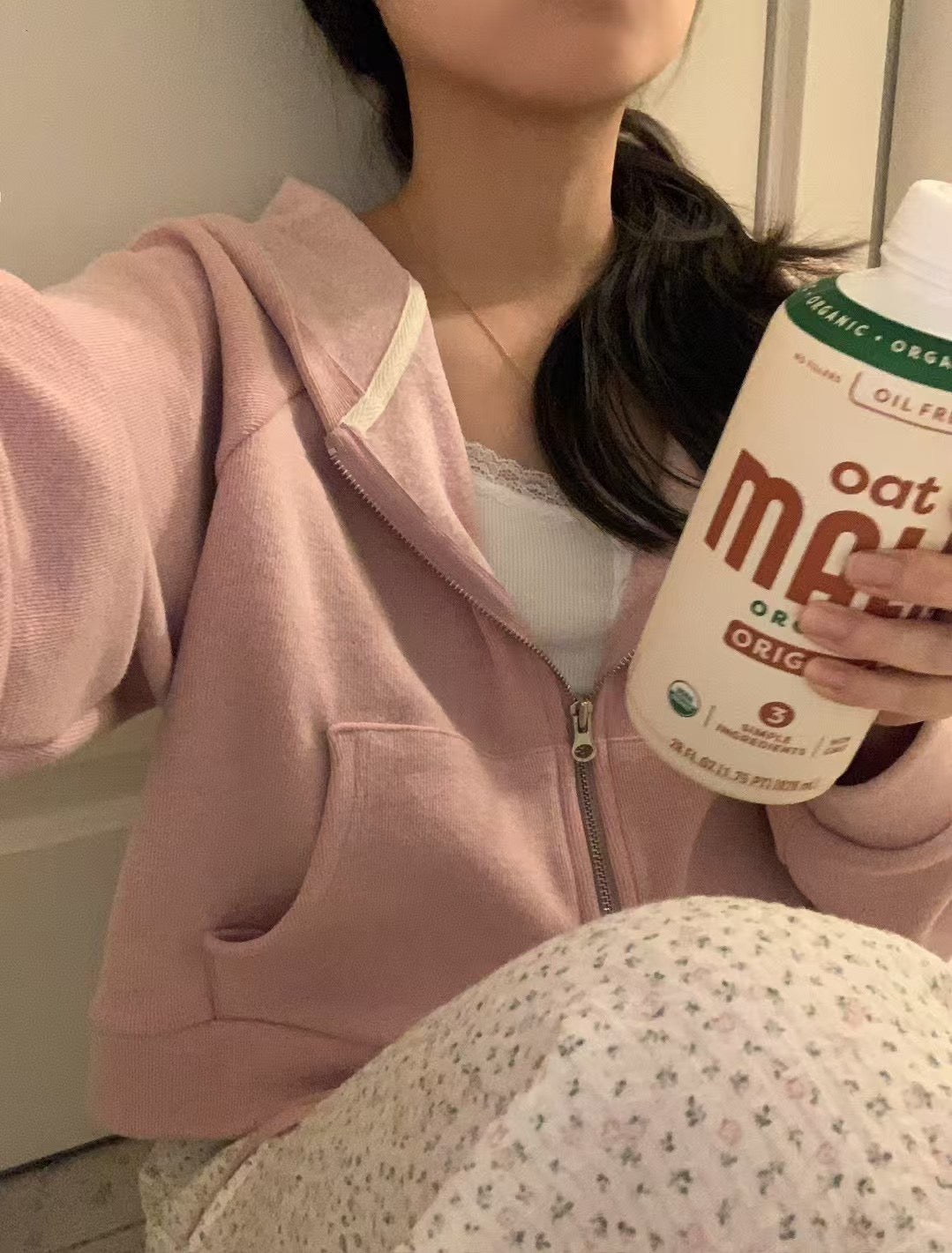 【現貨🍦】M54奶霧小花睡衣套裝
