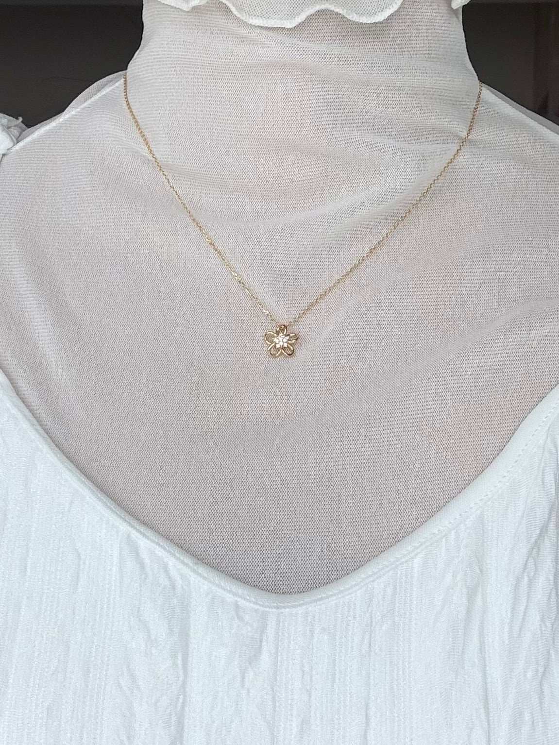 小花項鍊🌼Lumière Flower Necklace