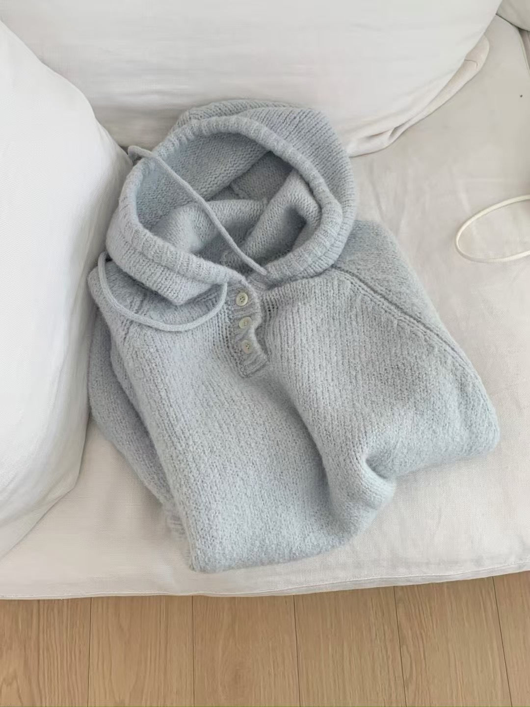 🇰🇷設計師選品 羊駝毛&羊毛混織短板帽踢