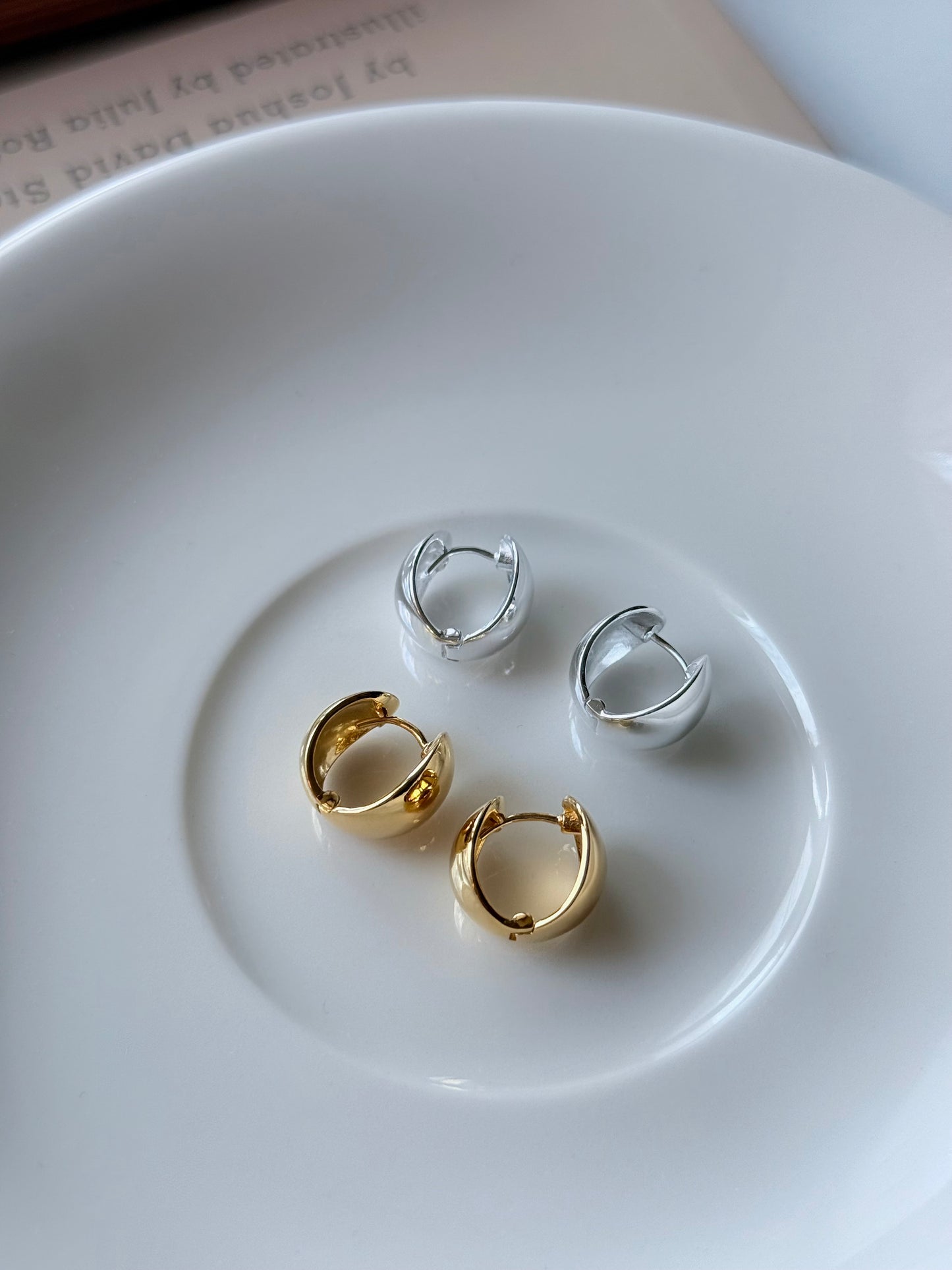 簡約百搭C型耳扣Everyday Hoop Cuff