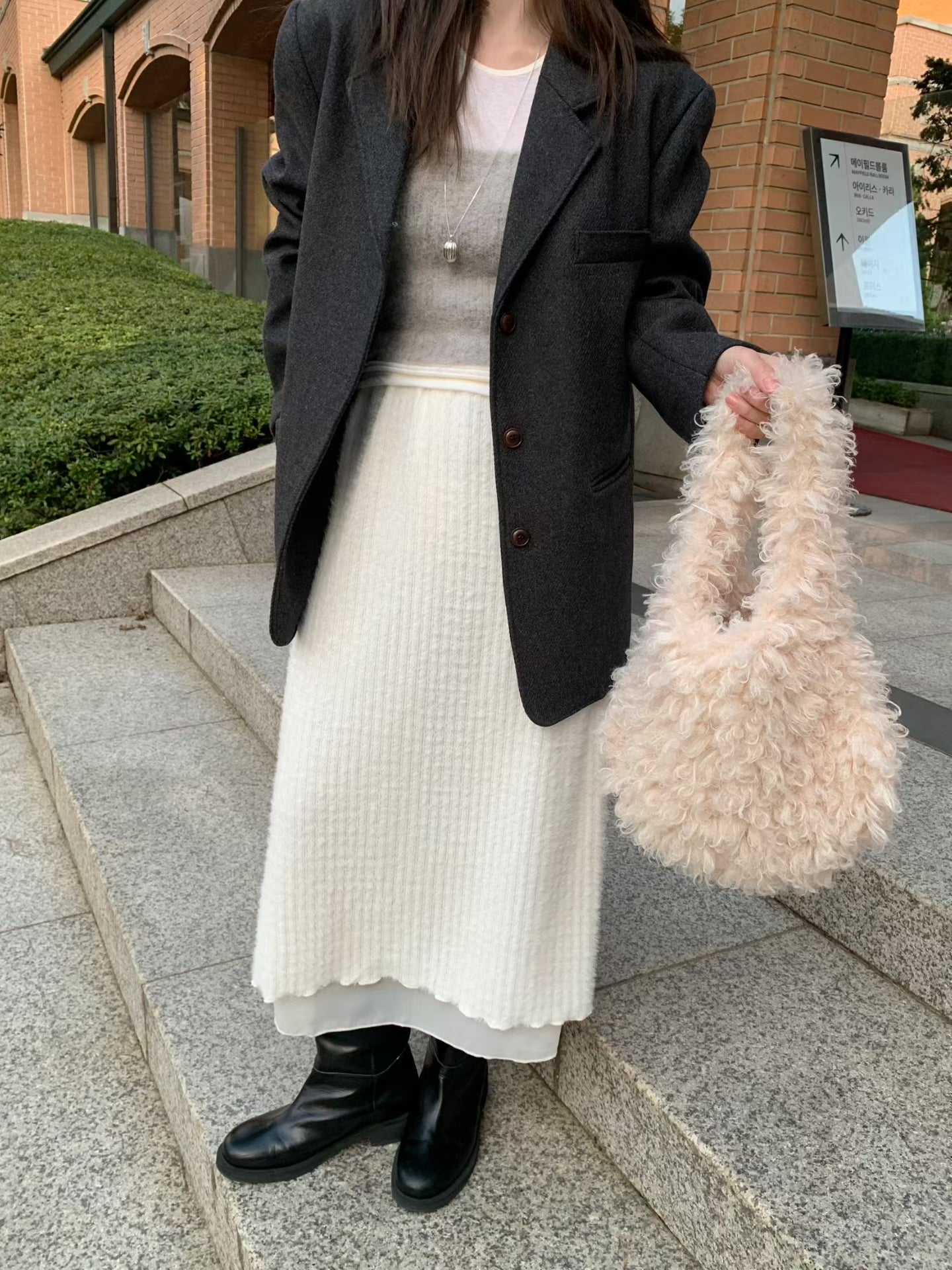 飄飄氛圍感層次長裙