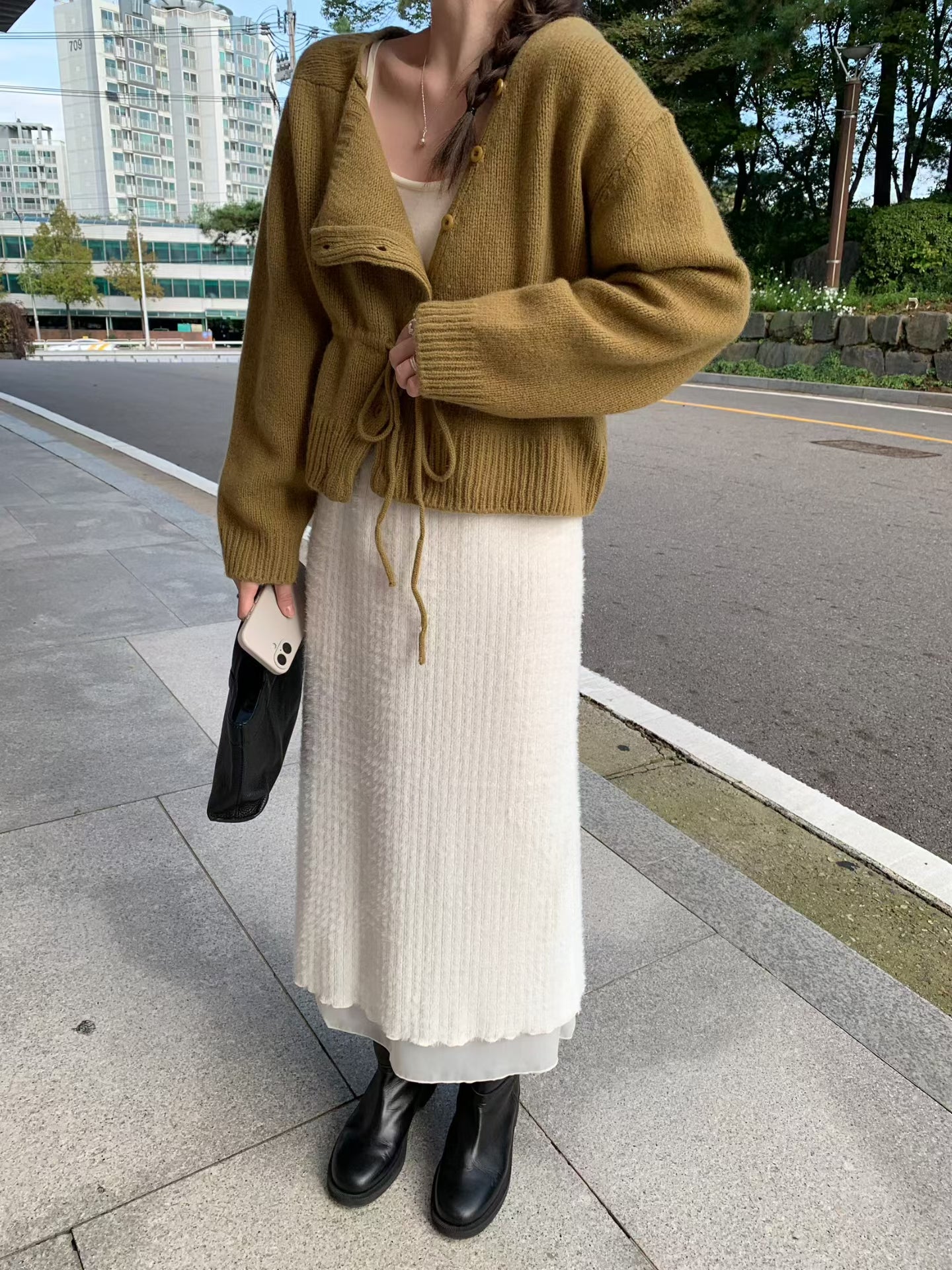 飄飄氛圍感層次長裙