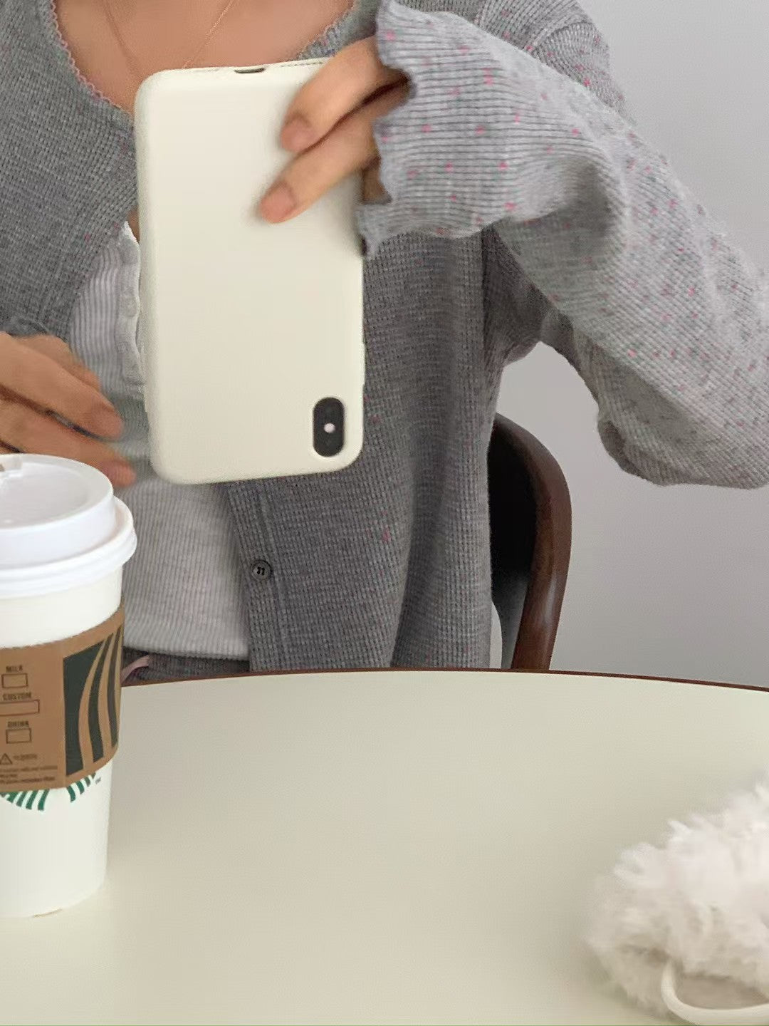 花朵羅紋睡衣套裝