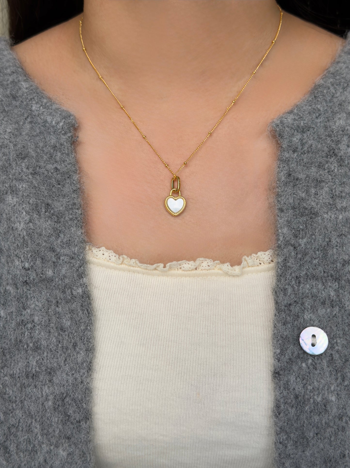 質感推薦💝雙面愛心項鍊