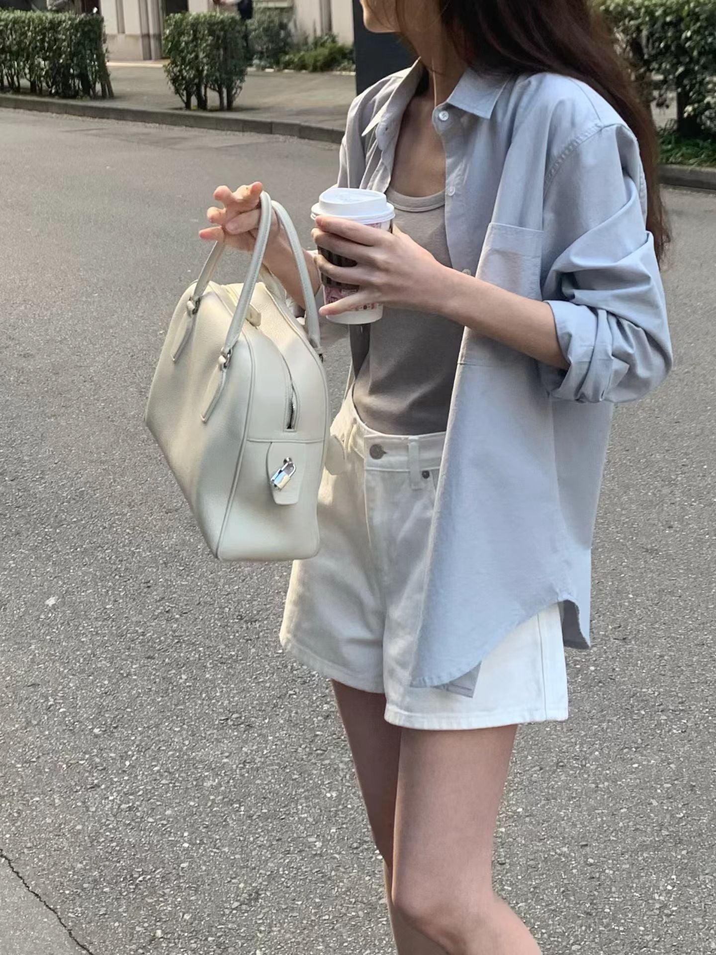 【現貨🍦】M31質感純棉牛仔短褲