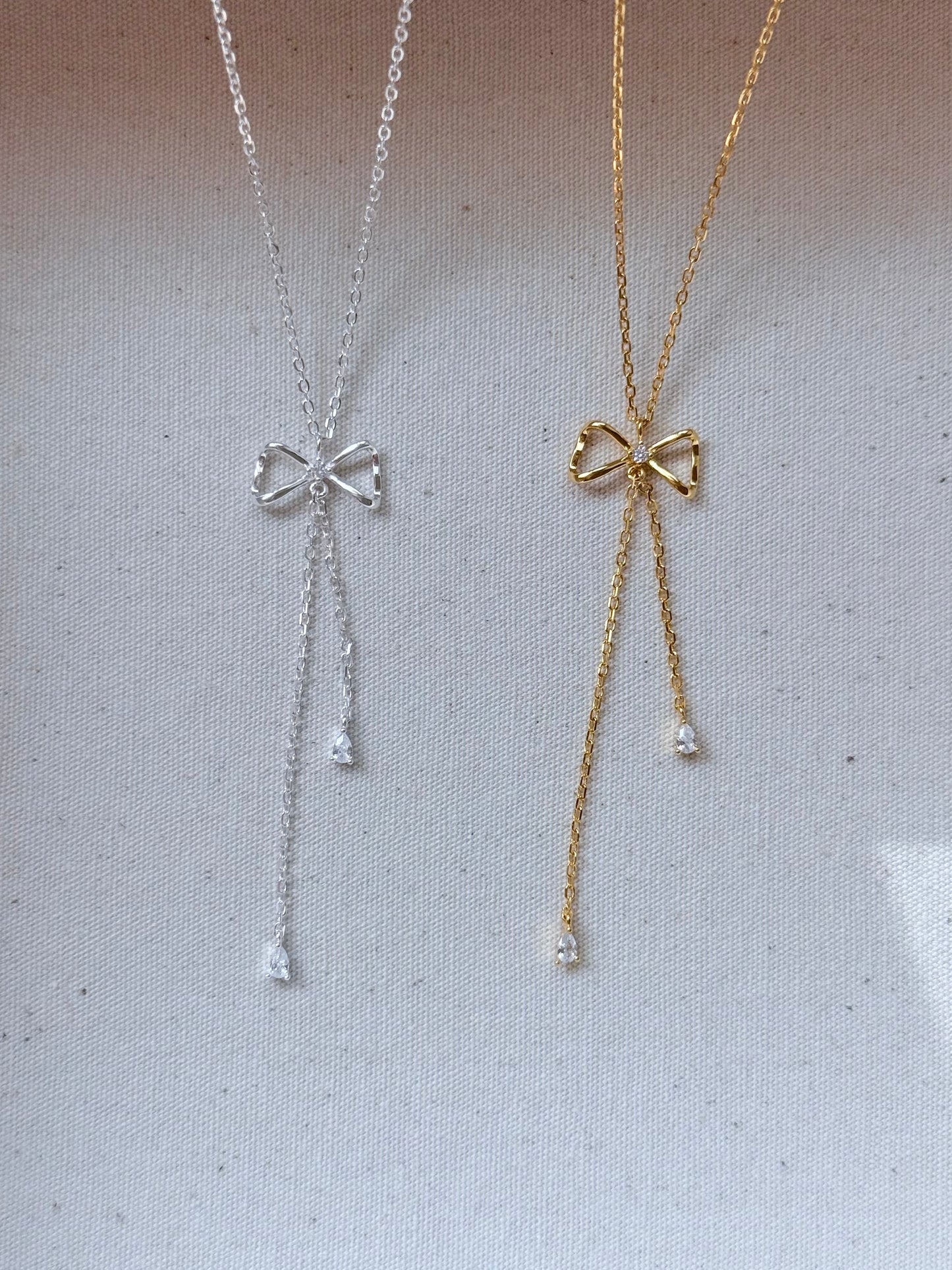 浪漫蝴蝶結項鍊Romantic Ribbon Necklace