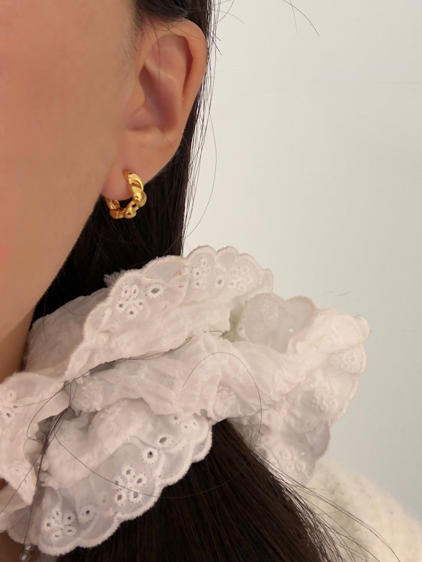 重磅！經典款簡約麻花耳扣